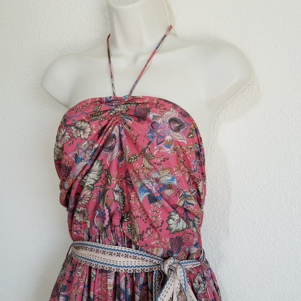 Let Me Be Boho Halter Dress - Picture 3 of 11